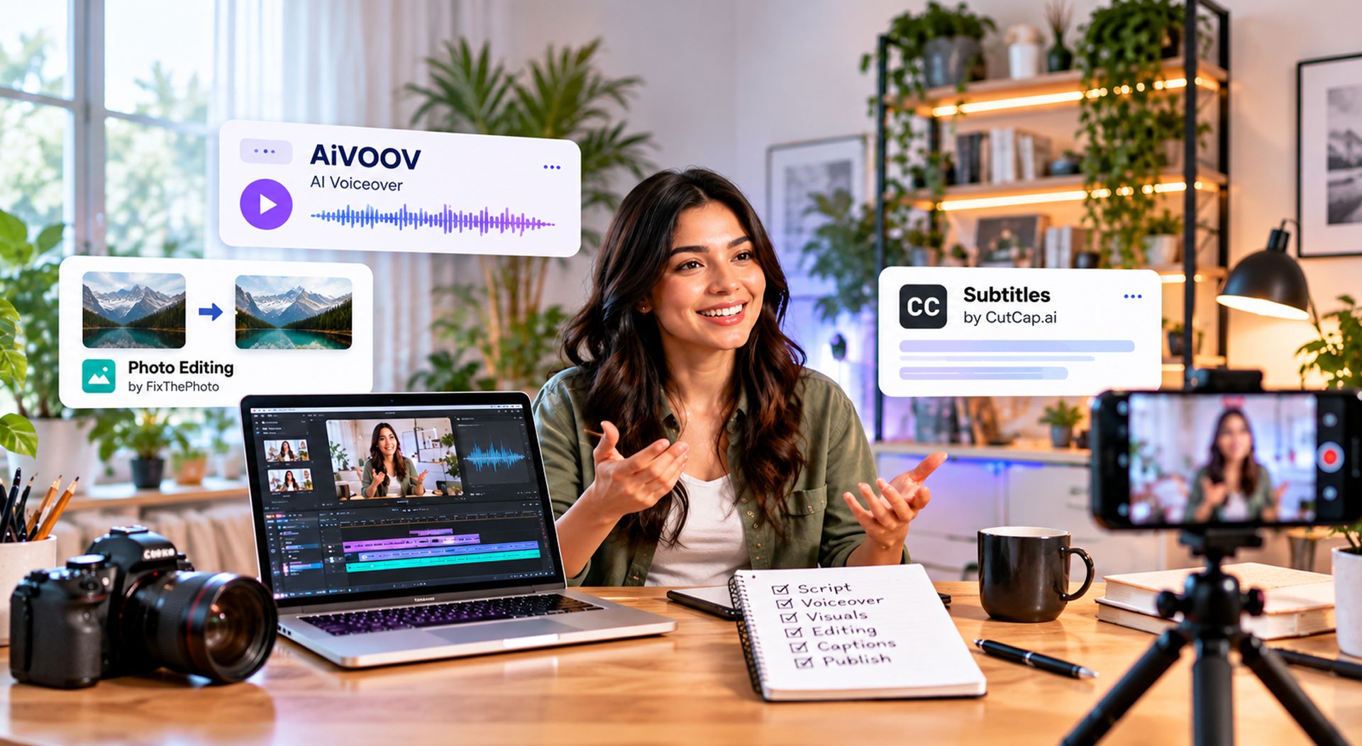 How to Create Professional Videos Without a Studio